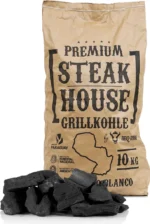 BBQ-Toro Premium Steak House Carbón para Barbacoa | 1 Tonelada | Quebracho Blanco